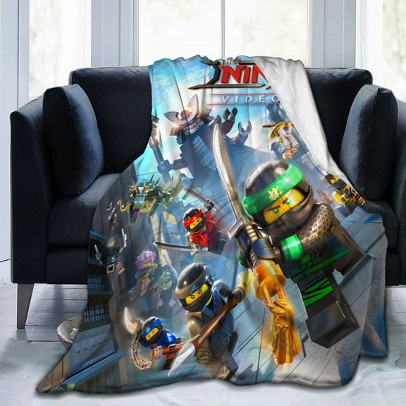 Ultra-Soft Micro Fleece Blanket Ninjago Super Soft Plush Blanket For Winter Bedding Bed Couch Sofa For All Seasons 60"X50"
