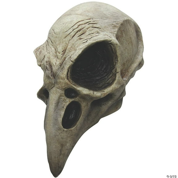 Deluxe Skeleton Crow Skull Adult Halloween Mask