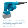 thumbnail image 3 of Abody High-Power Electric Blower Strong Wind Leafs Blower Stepless Speed Change Dust Removal Fan Handheld Lithium Battery Power Supplys Home Snow Cleaner Power Tool, 3 of 7