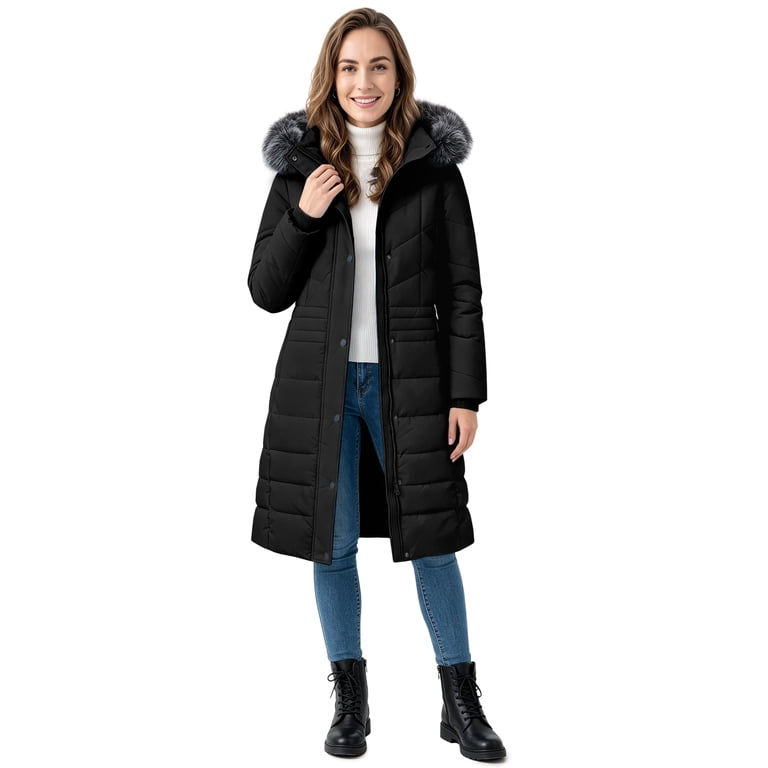 Wantdo Women's Recycled Waterproof Winter Parka with Detachable Hood photo 5