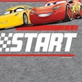 thumbnail image 3 of Disney's Cars - Friends From The Start - Toddler And Youth Raglan Graphic T-Shirt, 3 of 5