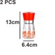 thumbnail image 2 of Molinillo de pimienta manual Vhermosa 2 piezas rojo, 2 of 4