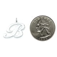 thumbnail image 2 of Sterling Silver Large Script Initial Letter B Charm, 2 of 5