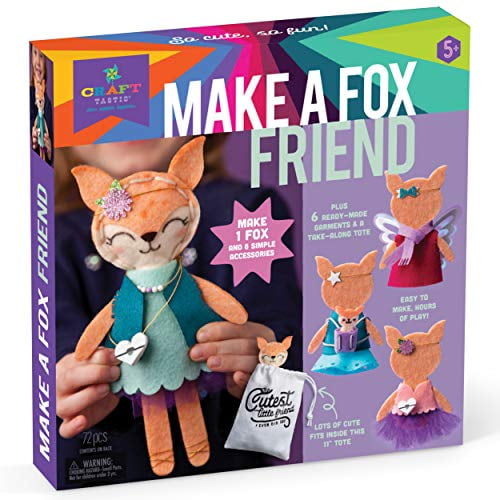 Brand New Do It Yourself Childrens Craft Kit Fox 