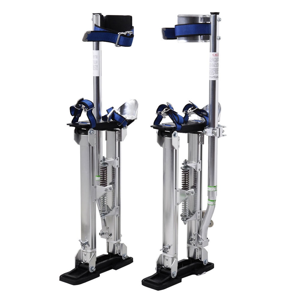 Drywall Stilts 36-50 Inch Aluminum Tool For Painting Taping Cosplay Walk Blue 