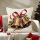 thumbnail image 5 of XWSHYW Almohadas y Fundas Fundas de Almohada de Feliz Navidad, Funda de Almohada de Algodón de 18X18 Pulgadas, Funda de Cojín, Decoración de Navidad, Decoración de Fiesta de Invierno para Sofá, 5 of 6