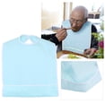 thumbnail image 3 of LYUMO Waterproof Adult Elder Mealtime Bib Clothes Clothing Protector Dining Aid, Clothes Protector, Elder Bib, 3 of 8