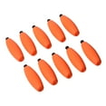 thumbnail image 3 of 10Pcs/Set Peg Floats Catfish Fishing Bobbers Foam Rig Float Crappie Trout High-Density Ffishing Corks Bobbers For Santee Rig, 3 of 9