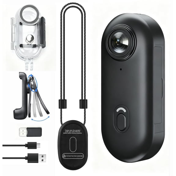 Cámara de acción JETO 4K Mini, WiFi e impermeable