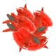 thumbnail image 5 of 50 piezas de plumas para manualidades, accesorios para manualidades, plumas coloridas duraderas para Rojo, 5 of 9