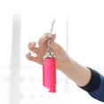 thumbnail image 1 of Botella vacía de spray de pimienta de protección personal de plástico de 20 ml (rosa roja), 1 of 3