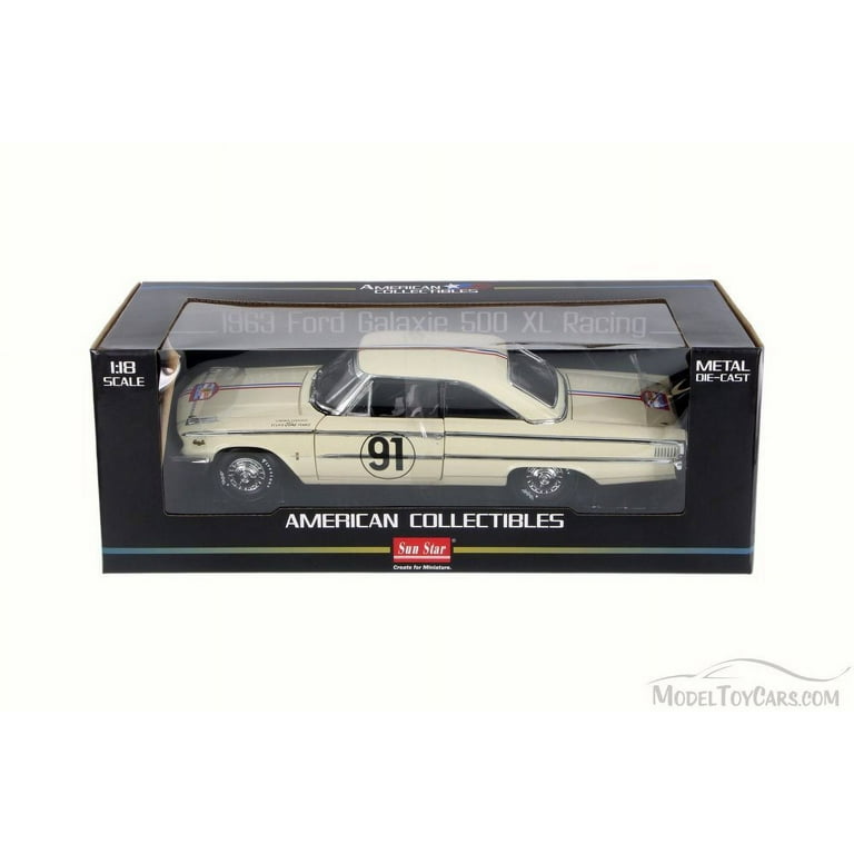 Ford 1963 Galaxie 500 XL #91, Tour de France, 1/18 Scale Diecast