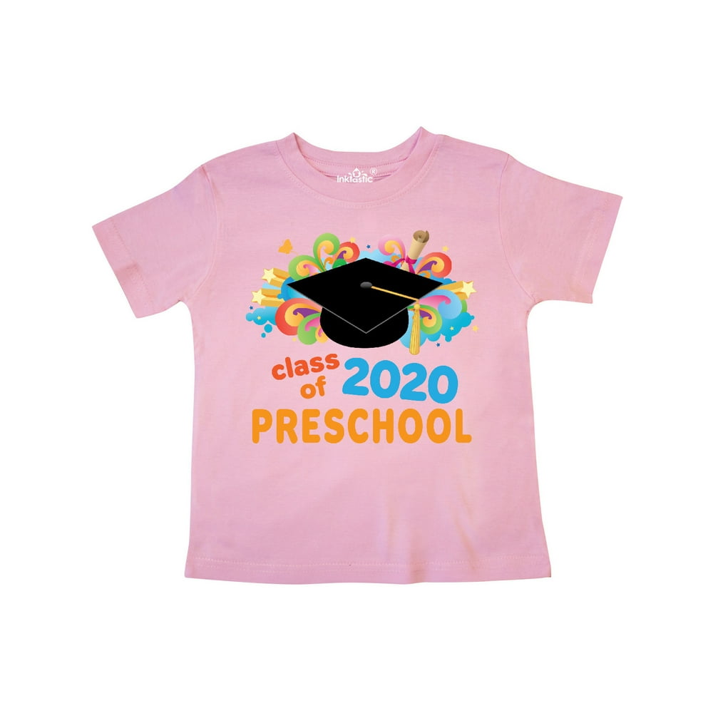INKtastic - Preschool Graduation Class of 2020 Party Toddler T-Shirt ...