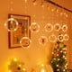 thumbnail image 5 of Luces navideñas, luces LED de cadena alimentadas por USB para Navidad, jardín, patio, dormitorio, decoración de fiestas, iluminación interior para fie blanco, 5 of 9