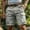 #Gray, variant on DPTALR George Men's Stretch Cargo Shorts,Cotton Casual Outdoor Lightweight with Multi Pockets,Zipper,Khaki,Big and Tall Men M