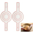 thumbnail image 1 of 2pcs Sling de Pan de Silicona para Horno, Alfombrillas para Hornear Antiadherentes Fáciles de Limpiar, Forro para Bandeja de Hornear con Mangos Largos, Accesorios para Hornear Pan de Masa Madre, Rojo, 1 of 6