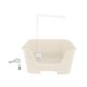 thumbnail image 2 of Bañera automática para periquitos con percha, bomba de ducha para pájaros de interior, USB, fácil de usar Beige, 2 of 9