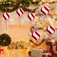 thumbnail image 5 of Christmas Decorations Indoor Tree Picks: Large Red White Peppermint Lollipop Christmas Picks for Tree, Cute Candy Picks Ornaments for Xmas Tree Topper Home Office Holiday Party Vase Decor, 5 of 7