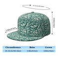 thumbnail image 4 of Camouflage Flat Baseball Cap – Adjustable Snapback Hat with Flat Bill, Breathable and Durable, Personalized Design for Sports, Travel & Daily Wear, 4 of 6