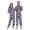 Sweet Marshmallow, variant on 1-Pack Onesie Jumpsuits For Men&Women Winter One Piece Zipper Pajamas Playsuit Zebra Stripes