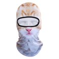 thumbnail image 2 of 2x Lindo 3D Esquí Sombrero Pasamontañas Animal Mascarilla facial Sombreros Suave Equipo de nieve 1 Agujero para Senderismo Al DYNWAVEMX Braga de cuello de esquí, 2 of 8
