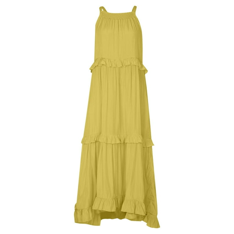 zimmermann silk linen printed fishbone strapless halter dress Zimmermann Natura Halter Neck Midi Dress in Chevron main image 0