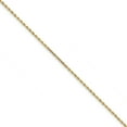 thumbnail image 1 of 10K Yellow Gold 2.00mm Diamond Cut Quadruple Rope Chain, 1 of 2
