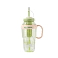 thumbnail image 1 of Botella de agua deportiva ligera para mantener bebidas frías y calientes, a prueba de fugas, ideal para viajes. verde, 1 of 9