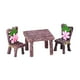 thumbnail image 2 of Juego de sillas de mesa artesanales CUTICAT de resina multicolor, 2 of 7