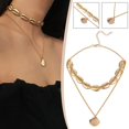 thumbnail image 3 of Collier Ras-du-Cou Doré pour Femmes, Mode Plage Mer Coquillage, Pendentif Cowrie, Bijoux, Cadeaux` M7F4, 3 of 9