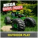 thumbnail image 5 of Monster Jam, Mega Sepulturera Todoterreno con Control Remoto Monster Truck, Escala 1:6, 5 of 5