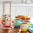thumbnail image 3 of Pioneer Woman Ditsy Stacking Stoneware Mugs, 12.47 Ounces, 3 of 7