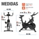 thumbnail image 2 of Bicicleta Estática Altera NOIR Spinning C/ Asiento Y Manubrio Ajustable Capacidad 100 Kg, 2 of 7