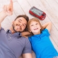 thumbnail image 3 of Summer Toys,Interactive Handheld Mini Racing Car Game for Kids Portable Retro Toy with Steering Wheel & Track Adventure, 3 of 4