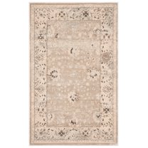 SAFAVIEH Vintage Rosabel Oriental Area Rug, Light Grey/Ivory, 2'3" x 3'11"
