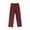 Wine Red, variant on yunLCZ Pants for Women High Waisted Women's Wide Leg Palazzo Harem Pants Fall Casual Loose Pockets Solid Elastic Waist Baggy Travel Pants 2024