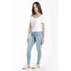 thumbnail image 2 of Jeans high rise skinny Juvenil, 6873 (Mezclilla tono claro) azul 3, 2 of 3