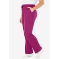 thumbnail image 3 of Woman Within Plus Size Sport Knit Straight-Leg Pull-On Pants, 3 of 6