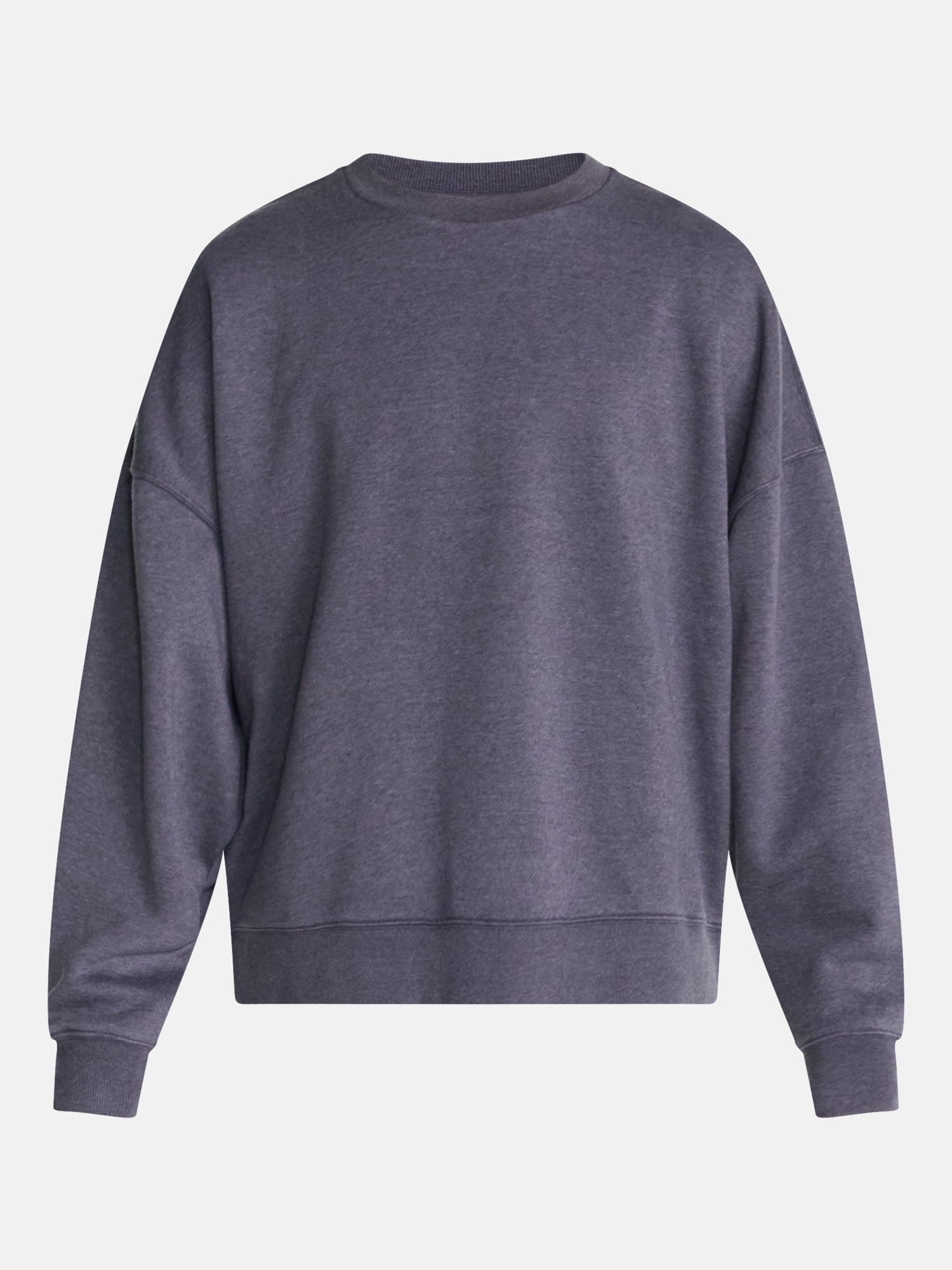 No Boundaries Crewneck Fleece Sweatshirt with Long Sleeves, Men's XS-4XLT