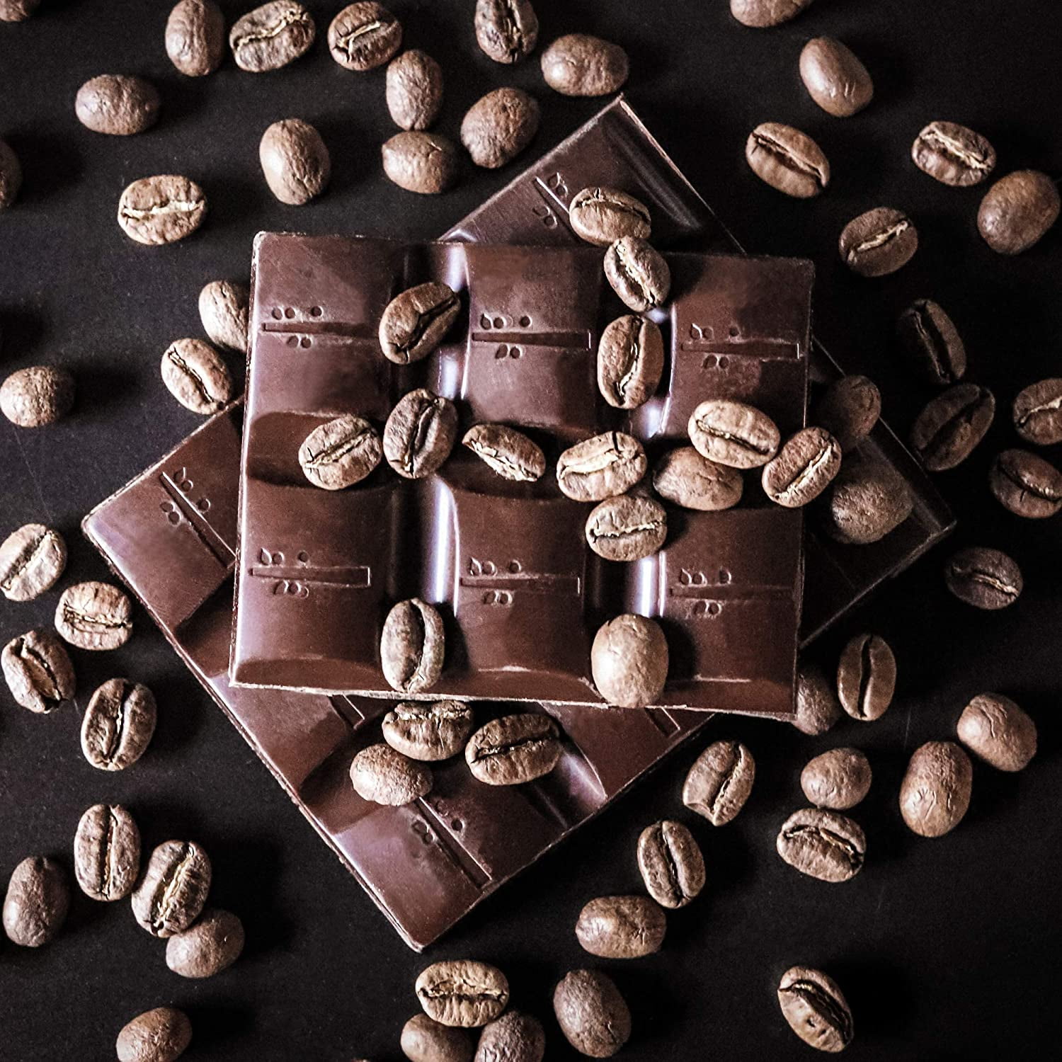 (Case of 12 ) Endangered Species Natural Chocolate Bars - Dark Chocolate - 72 Percent Cocoa - Espresso Beans - 3 oz Bars