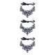 thumbnail image 4 of Qarigey Collar de mujer, gargantillas, colgantes, gargantilla para niñas, adorno de cuello, fiesta, banquete, damas, babero brillante, Type4 NO4, 4 of 6