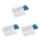 thumbnail image 4 of Monstrate exprimidor de de dispensador de tubo cosmético universal exprimidor soporte de extracción portátil accesorio de baño azul Azul 3piezas Monstrate CBP039670, 4 of 6