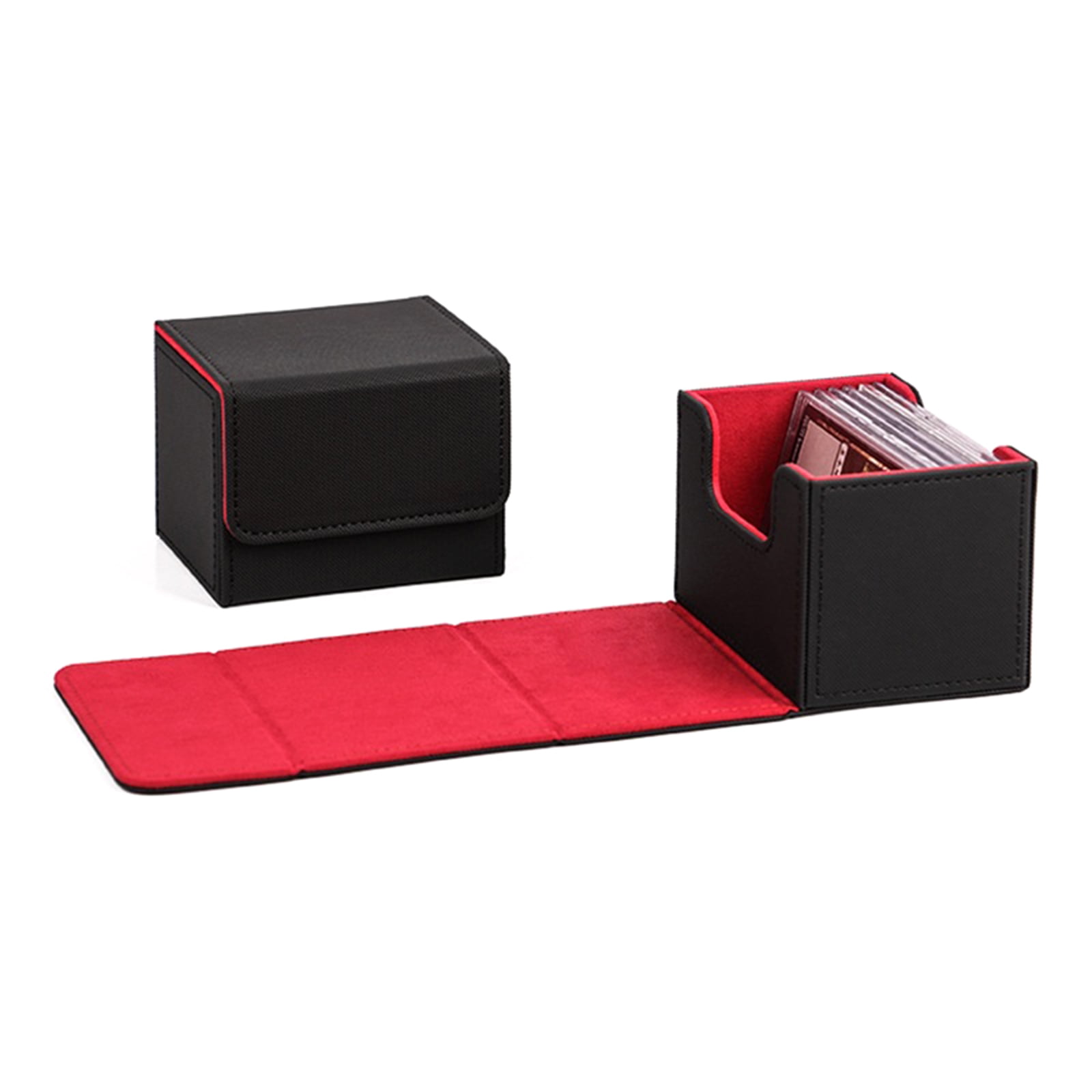 Trading Card Deck Box Holder Large MTG Card Organizer Storage