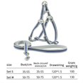 thumbnail image 3 of stanreset Dog Harness Leash Set Reflective Adjustable Chest Strap Vest Leash Set Outdoor Walking Pet Supplies No.2, 3 of 4