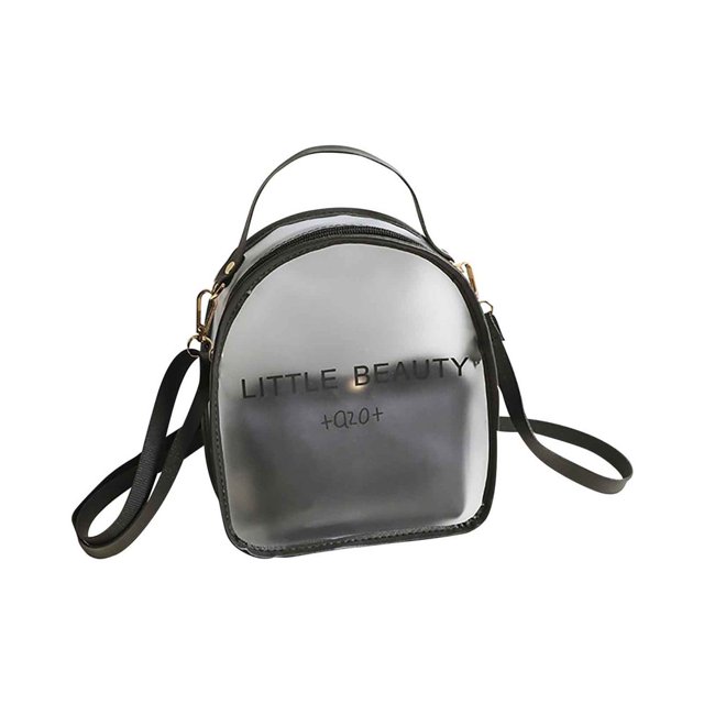CHUANK Storage Trunks & Bag Transparent Backpack Clear Backpack Transparent Mini Backpack Suitable For Students‘ Bags for Security Work Concert Sport Festival Travel Multicolor