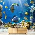 thumbnail image 3 of wall26 - Photo of a Tropical Fish on a Coral Reef - Removable Wall Mural | Self-Adhesive Large Wallpaper - 66x96 inches, 3 of 6