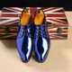 thumbnail image 4 of Zapatos de cuero con punta puntiaguda británicos, zapatos de cuero brillante para hombres, zapatos de cuero de gran tamaño, deseo, 4 of 6