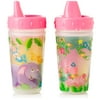 Evenflo Feeding Zoo Friends Insulated Hard Spout Sippy Cup - 10oz, Pink, 2ct