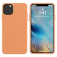 thumbnail image 3 of TORUBIA For iPhone 11 6.1 Inch Back Case Slim Fit Soft TPU Phone Case Built-in Velvet Material Anti-Scratch Protective Cover,Full Body Protection Liquid Silicone (Coral orange), 3 of 8