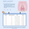 thumbnail image 7 of LiiYii Kids Girls Ruffled Lace Hem Bloomer Shorts Breathable Safety Pants Yoga Gymnastics Dance Black 150, 7 of 7